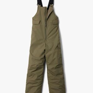 Columbia Kids' Olive Green Snow Overalls